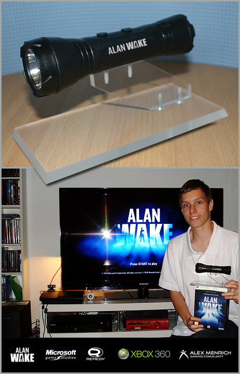 Alan Wake: Mikor leszáll az éj nyereményjáték