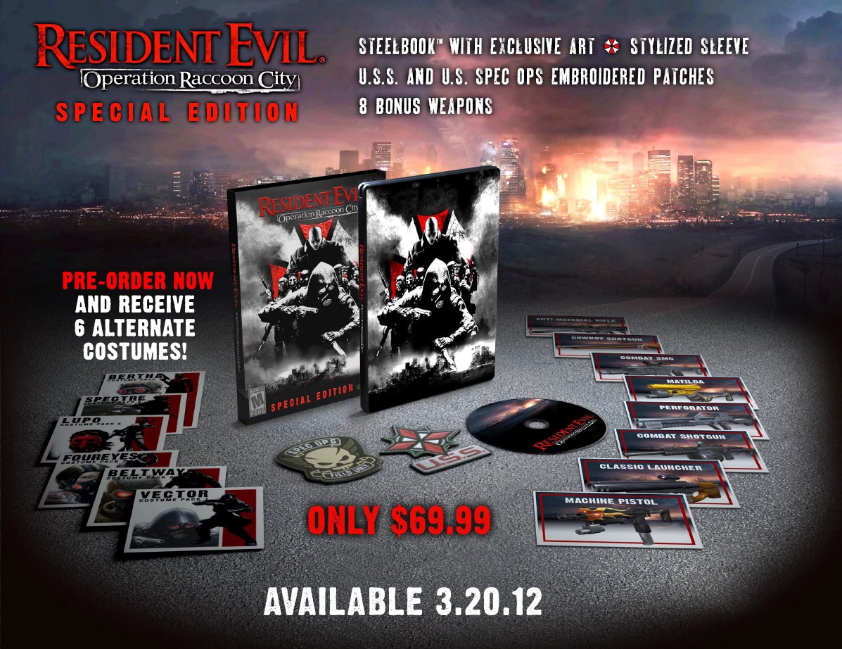 Resident Evil: Operation Raccoon City - Special Edition Resident Evil: Operation Raccoon City - Special Edition